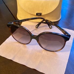 Chloe Tortoiseshell Sunglasses